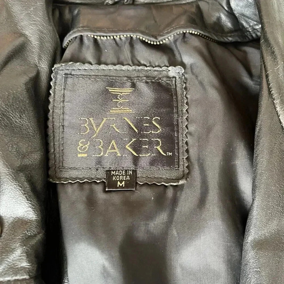 Vintage Leather‎ Jacket Mens Distressed Biker Outdoor Workwear Barn Chore Coat M - Picture 4 of 14